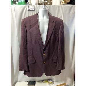 Brooks Brothers Blazer Made in USA Purple No size tag see measurements 23x34